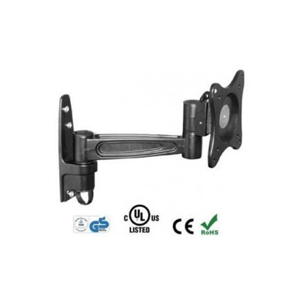 Brateck Lcd Tilting Swivel Wall Bracket Mount Vesa 75mm 100mm Up Brateck Lcd Tilting Swivel Wall Bracket Mount Vesa 75mm 100mm Up To 27
